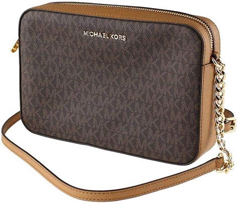 michael kors women's jet set large east west crossbody handbag|michael kors lg ew crossbody.